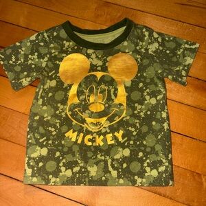 Disney Mickey Mouse Camouflage Kids T-Shirt